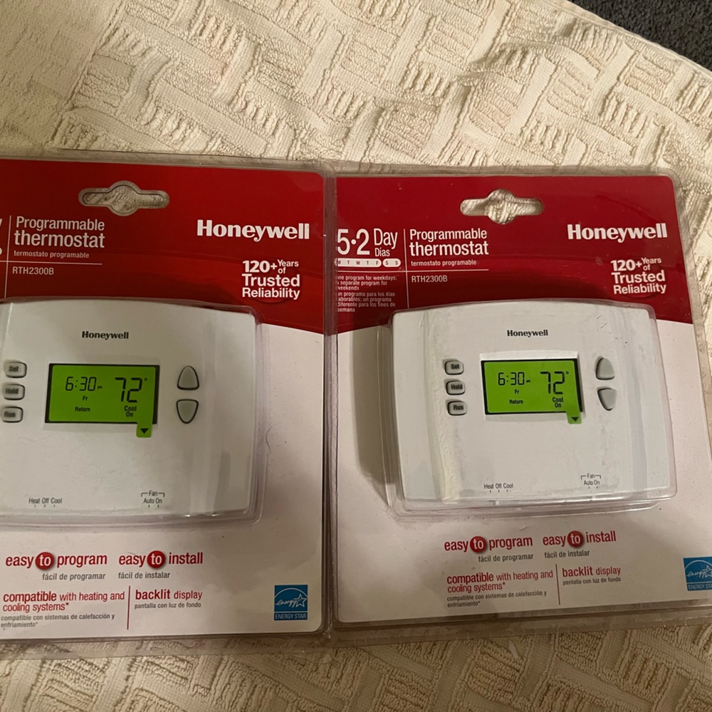 NOT AVAILABLE ****Honeywell Programmable thermostat brand new